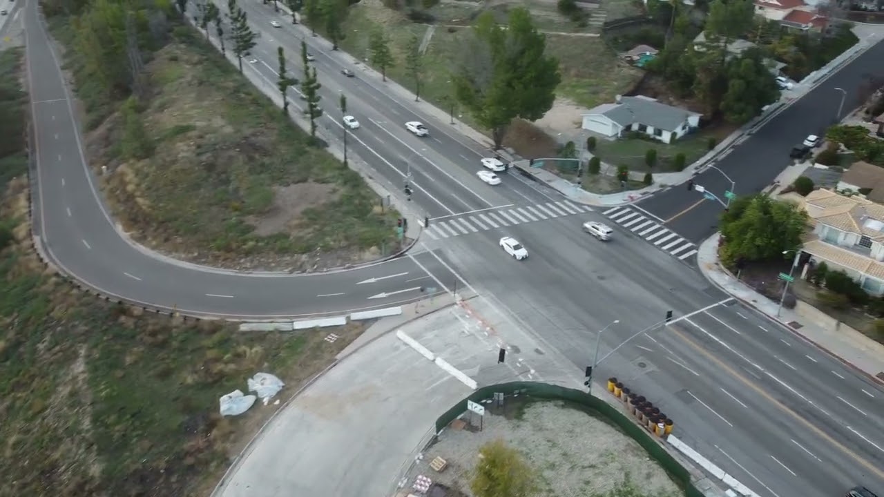 118 freeway Reseda offramp repair
