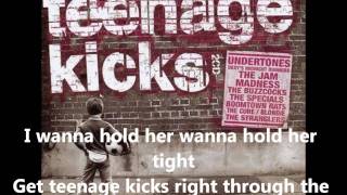 UNDERTONES-TEENAGE KICKS LYRICS