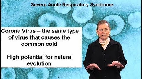 Lesson learned from SARS outbreak - Lucy Shapiro (Stanford)