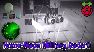 Electronic Military Radar Model - Raspberry Pi