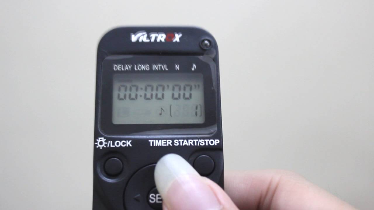 VILTROX Time Lapse Intervalometer Timer Remote Control (Unboxing and Introduction)