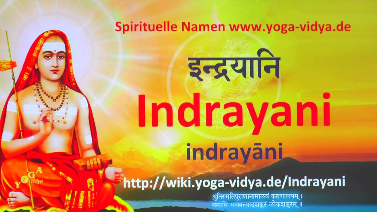 Spiritueller Name Indrayani - Bedeutung und Übersetzung aus dem Sanskrit japanese food