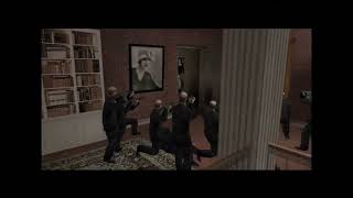 Max Payne (2001) - Aesir Bodyguards versus Grenades (Trying To Kill Nicole Horne Early)