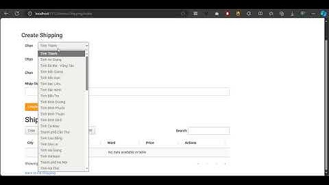 Bài 90 : Thêm giá vận chuyển | Web bán hàng Asp.net EF Core 6