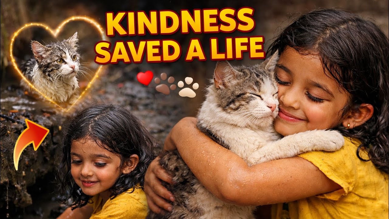 She Chose Kindness… The Cat Chose Her