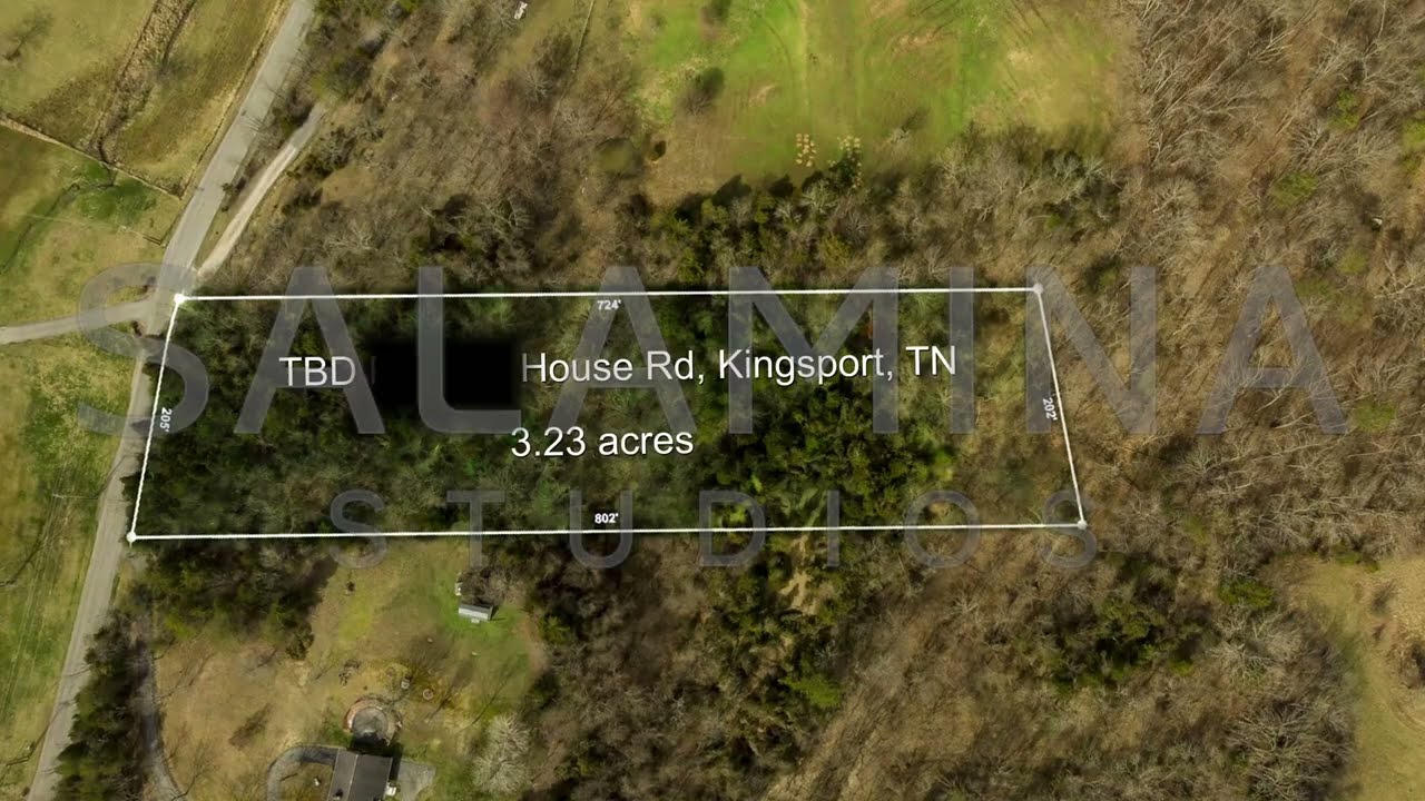 Drone Tour Over Undeveloped Land in Tennessee
