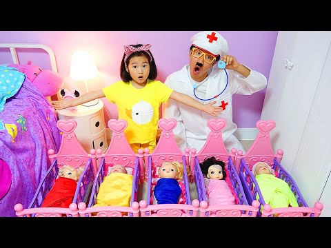 Boram taking care of Babies <strong>l</strong> Baby <strong>Doll</strong> Toys