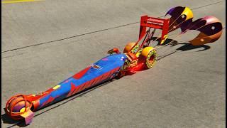 WHAAAM BOOOM Drag Racing at Special Stage Route X/Assetto Corsa.