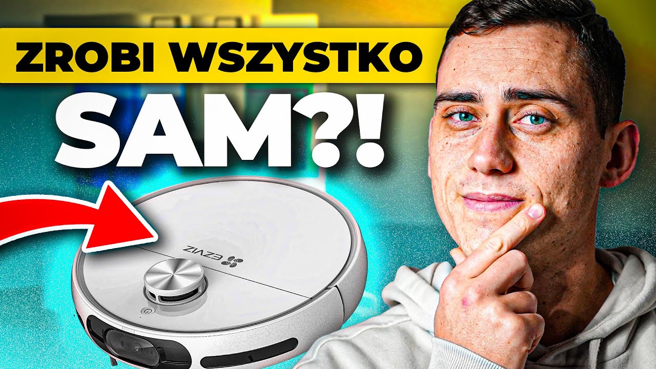 EZVIZ RS20 Pro | Czy ten odkurzacz zrobi wszystko za Ciebie? Może monitorować Twój dom!?