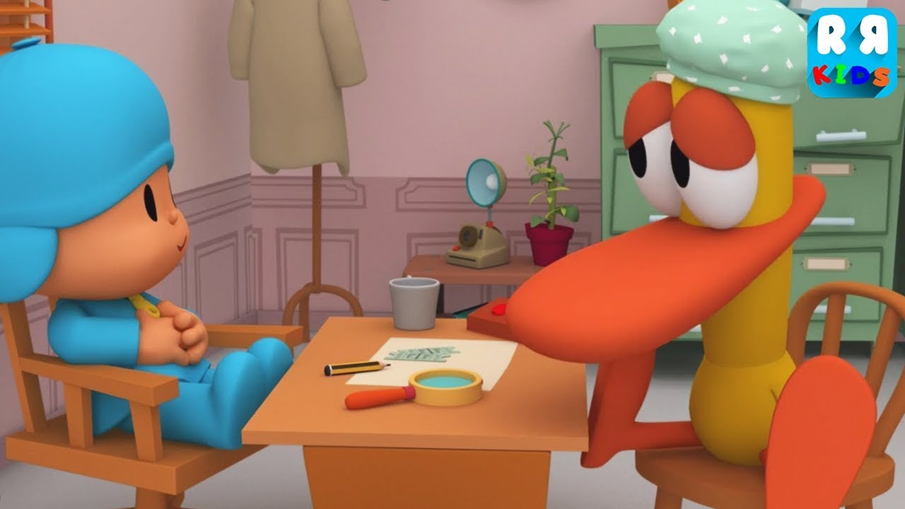 Fun Kids Play Puzzle Games Pocoyo and the Mystery of the Hidden Objects