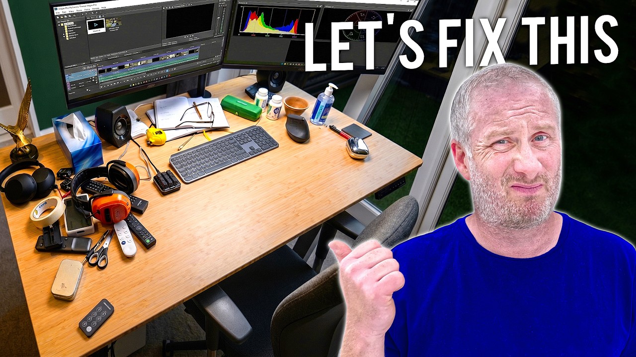 My Desk Was a Disaster (So I Built This)