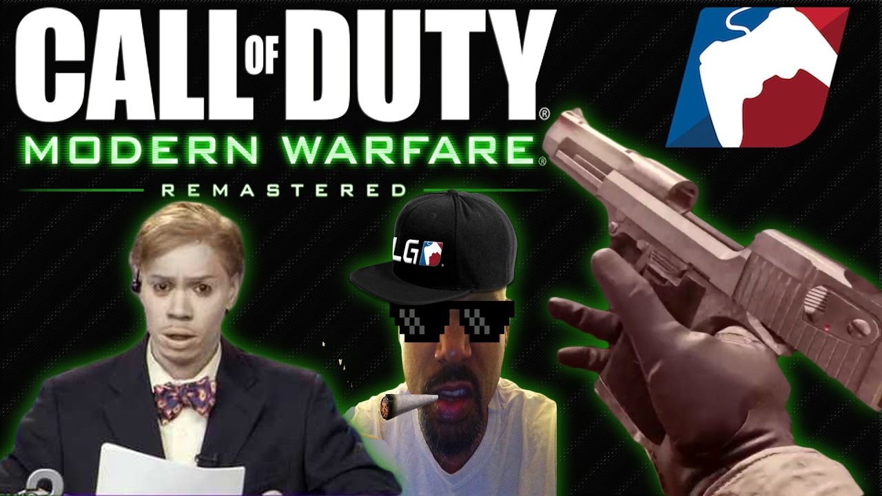 GOING MLG IN MODERN WARFARE REMASTERED!