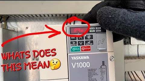 YASKAWA V1000 FAULTS