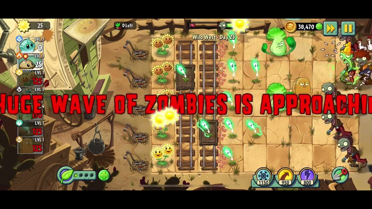 Plants vs Zombies 2 - Wild West - Day 23 - 2024 - YouTube