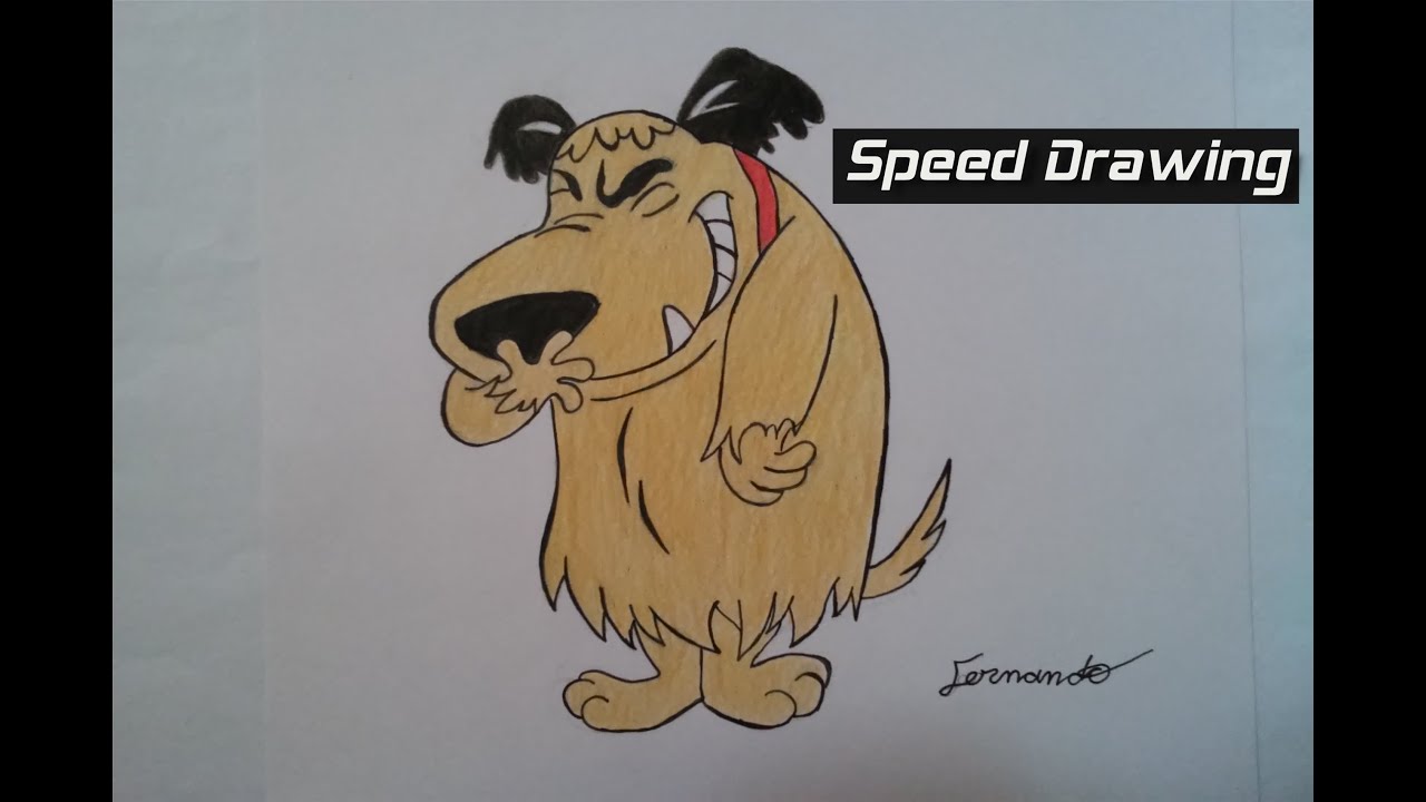 Desenho rápido Muttley:corrida maluca (Fernando)/Drawing Muttley:mad ...