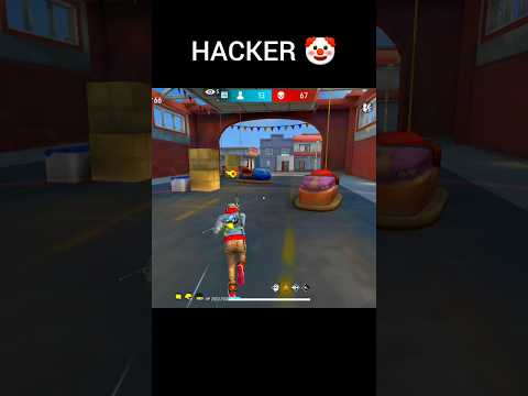 TRANING MEIN HACKER 🤡 #freefire #freefireclips #freefireshorts #gaming #garenafreefire