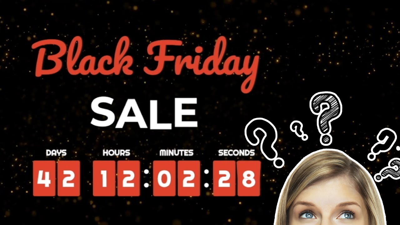 How to create Black Friday Countdown YouTube