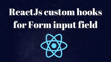 Using React custom hook to manage form input fields better