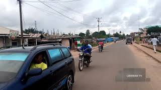 Liberia 2020 | Boulevard Road to Police Academy Junction | Liberia Africa
