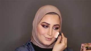 Eyeliner &amp; Red lipstick | ايلاينر وروج احمر ♥