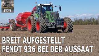Fendt 936 extra breit | Maisaussaat bei Rostgard 2026 | Landwirtschaft 2026 | Landtechnik 2026