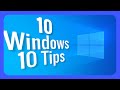 10 Windows 10 tips
