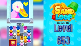 Sand loop level 653 Walkthrough Solution  Wealth