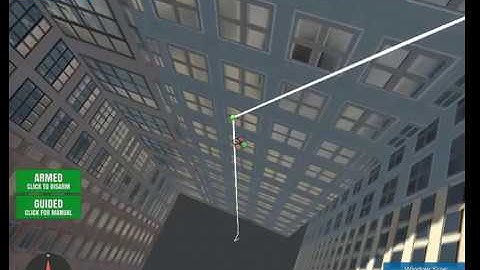 Udacity FCND Project 2 3D Motion Planning Land to a hole inside a building