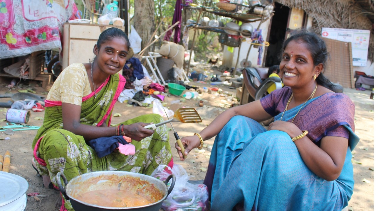 A day cooking with tribal girl Deepa@Radhamuthu133