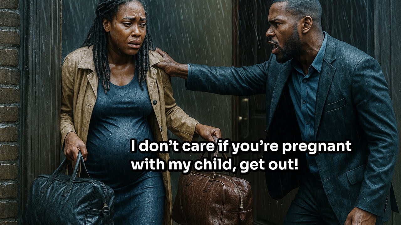 HE KICKED HIS WIFE OUT IN D RAIN, SAYING HE CARELESS IF SHE’S PREGNANT BUT ANOTHER MAN DID… 