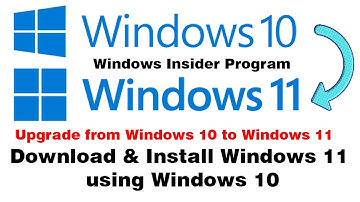 Upgrade from Windows 10 to Windows 11 using Windows Insider Program