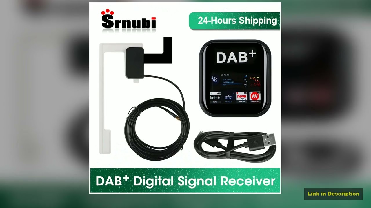 Universal DAB Antenna Adapter Car Radio Signal Receiver Digital Audio Broadcasting GPS Stereo