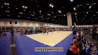 Sunshine Classic National Qualifier Pono 13-2 vs WPVC 13 Armour Orange Game 1