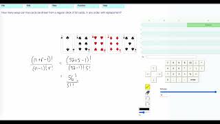 Level 18 Combinations With Replacement With Cards From The Probability Math Program