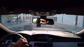 BMW M5 Touring E61 Slow city drive Ålesund Norway