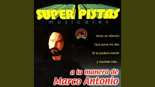 A Que Me Quedo Contigo (Karaoke Version)