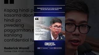 Pinaggamitan ng OVP sa CF, wala sa exclusive list ng Joint Circular No. 2015-01 Pinaggamitan ng OVP sa CF, wala sa exclusive list ng Joint Circular No. 2015-01