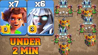 NEW Root Rider With Electro Titan Attack Th16   BEST Th16 Attack Strategy in Clash of Clans