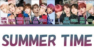 [Color Coded Lyrics] THE BOYZ - Summer Time (Han/Rom/Eng)