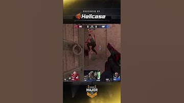 Three fall slowly as try controls every Deagle shot #starladder #cs #кс #csgo