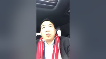 Andrew Yang - Few Hours Before Dropping Out - Live