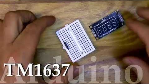 TM1637 Display + Arduino