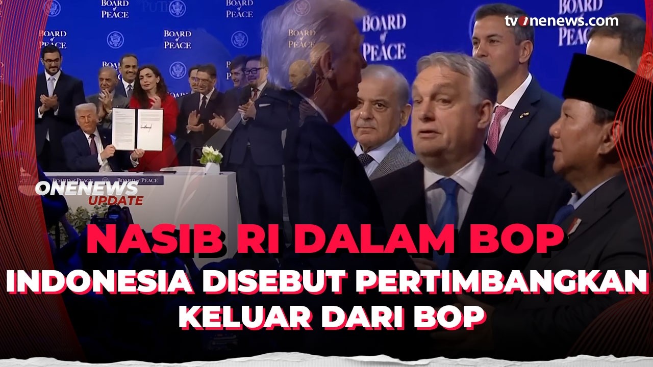 Prabowo Disebut Siap Mundur dari Board of Peace Jika Tak Perjuangkan Palestina | OneNews Update