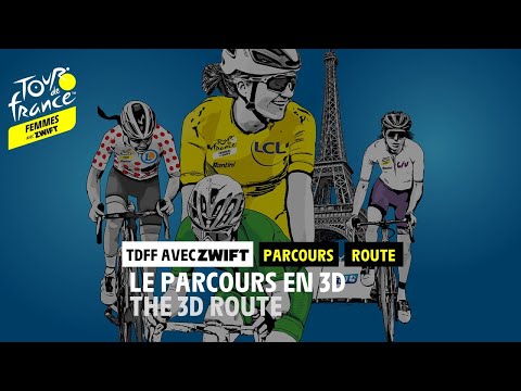 #TDFF avec Zwift - Discover the entire route !