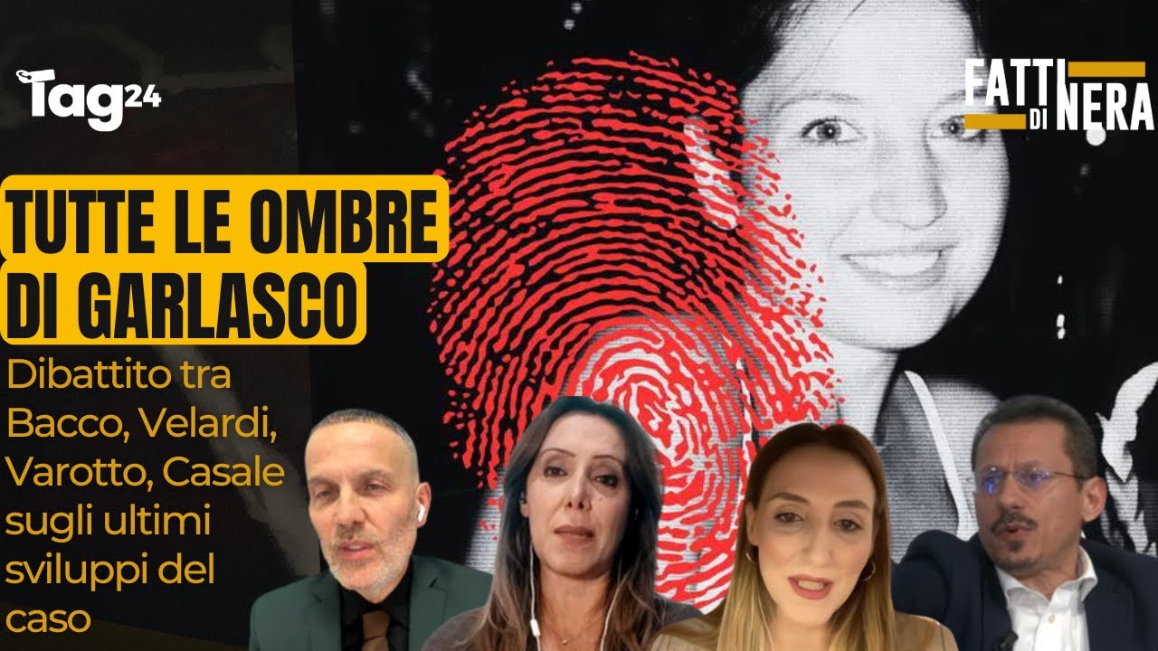 Le ombre di Garlasco: dibattito con Pasquale Bacco, Andrea Velardi, Elena Varotto, A.M. Casale