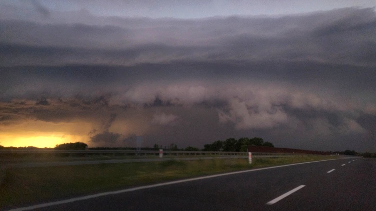 Potężna burza superkomórkowa na Dolnym Śląsku! Żmigród, 04.06.2025