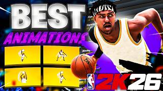 BEST NBA 2K26 SEASON 6 ANIMATIONS for EVERY BUILD (JUMPSHOTS/LAYUPS + DUNKS/DRIBBLE MOVES & more)