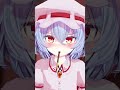 レミリアちゃんとポッキーゲーム Shorts 東方MMD 東方 Touhou