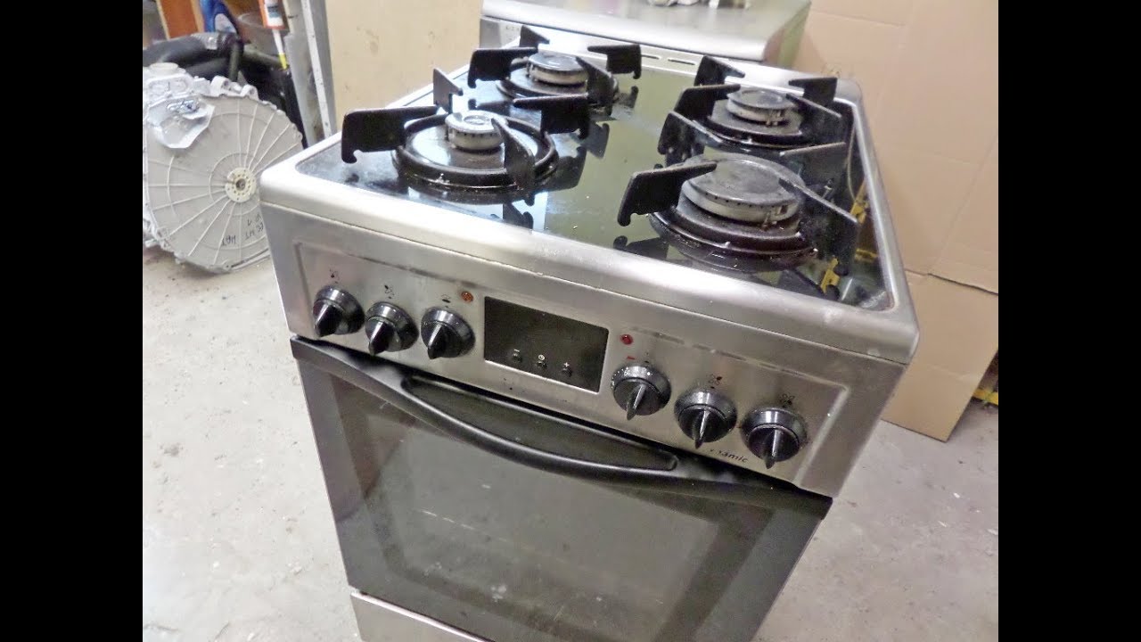 Kuchnia gazowa Mastercook demontaż płyty , jak zdemontować zegar ...