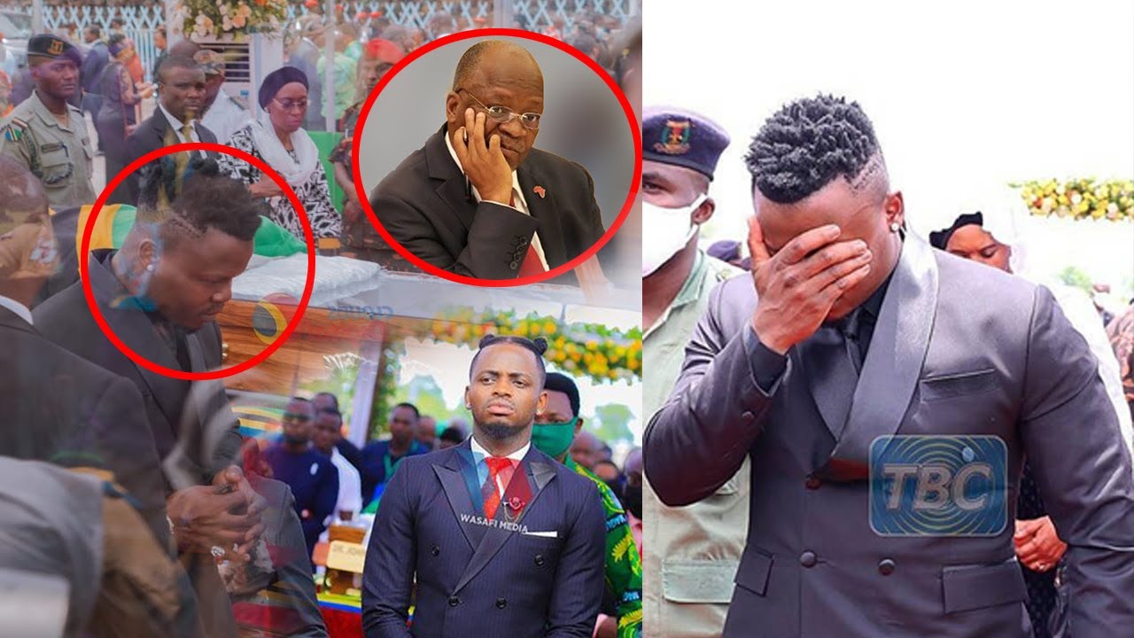 HARMONIZE Alivyomwaga MACHOZI wakati wa KUUAGA MWILI wa HAYATI MAGUFULI